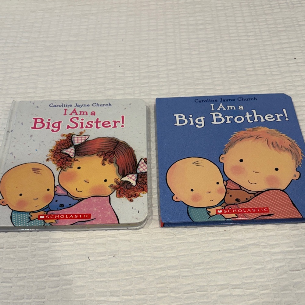 Caroline Jayne Church I Am a Big Sister and Big Brother Books - Multicolor